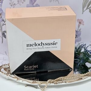 Melody Susie Professional Scarlet Nail Drill - Pink - NEW IN BOX